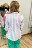 Renuar Woven Jacket Multi Stripe