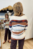 Charlie B Patchwork Sweater