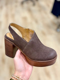 Yellow Box Laine Slingback Heel Chocolate