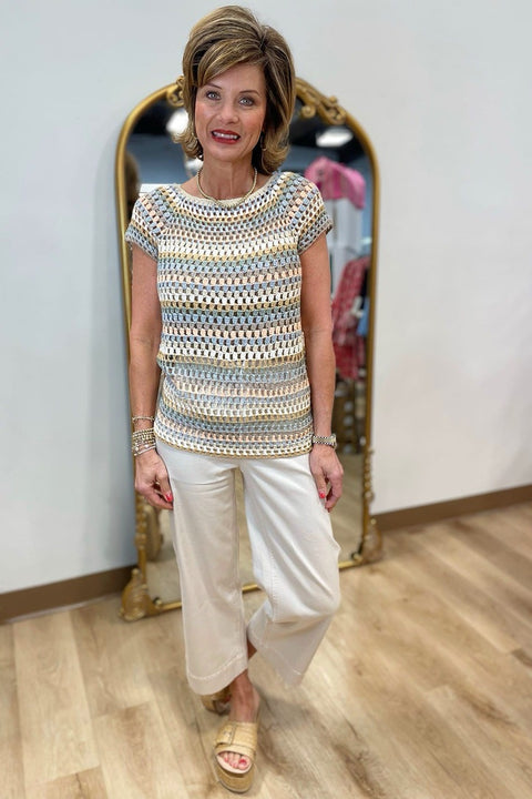 Renuar Woven Pant Oyster