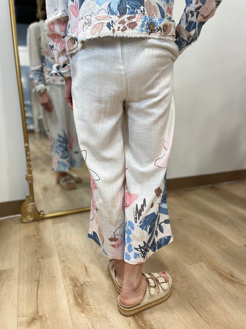 Charlie Border Print Pant Supernova