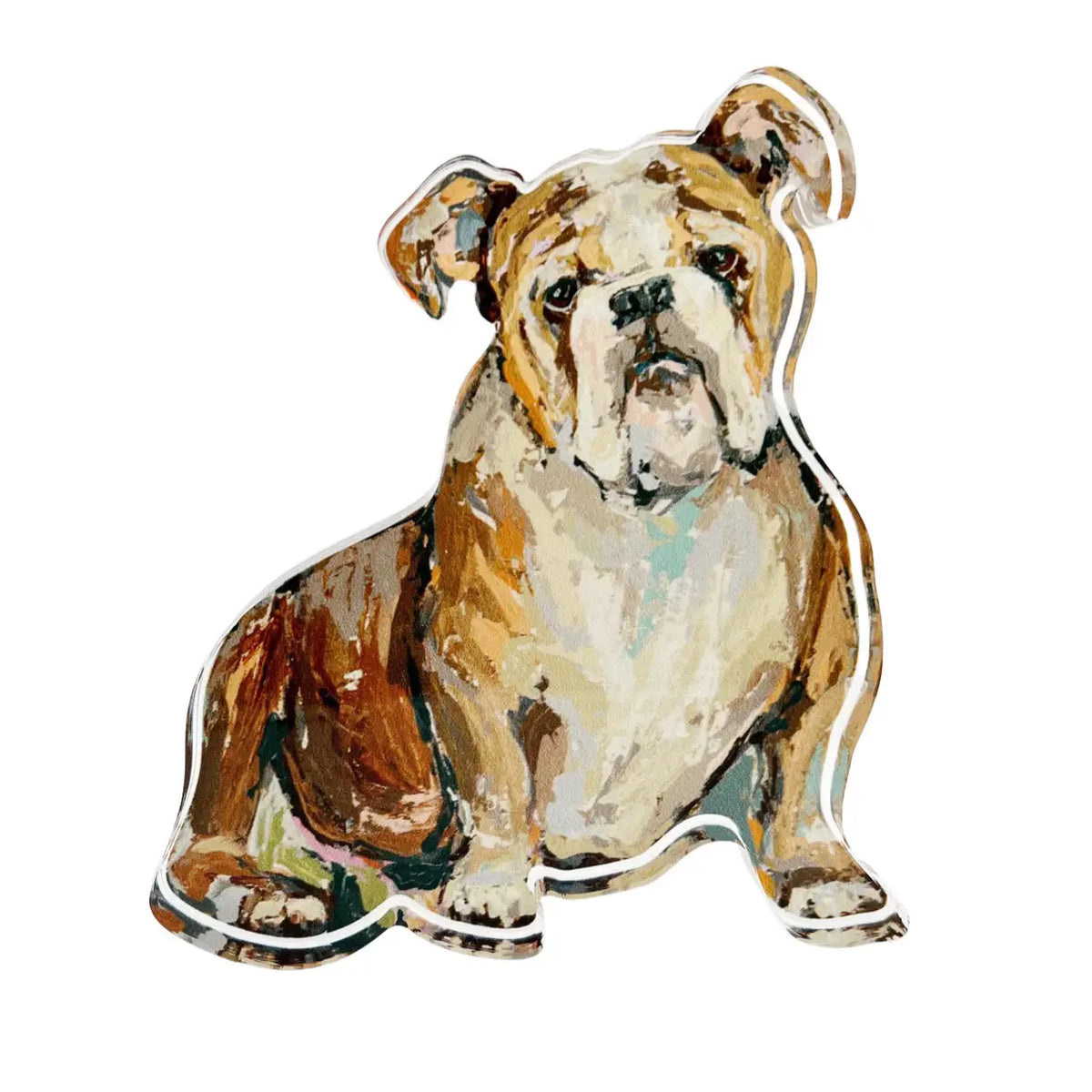 BULLDOG ACRYLIC Lauren Dunn (2 sizes)