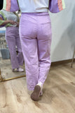 Twist and Turn Braided Pant Lavender