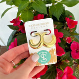 Taylor Shaye Kennedi Hoops Gold