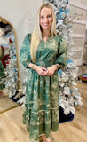 Umgee Capital Club Dress Green