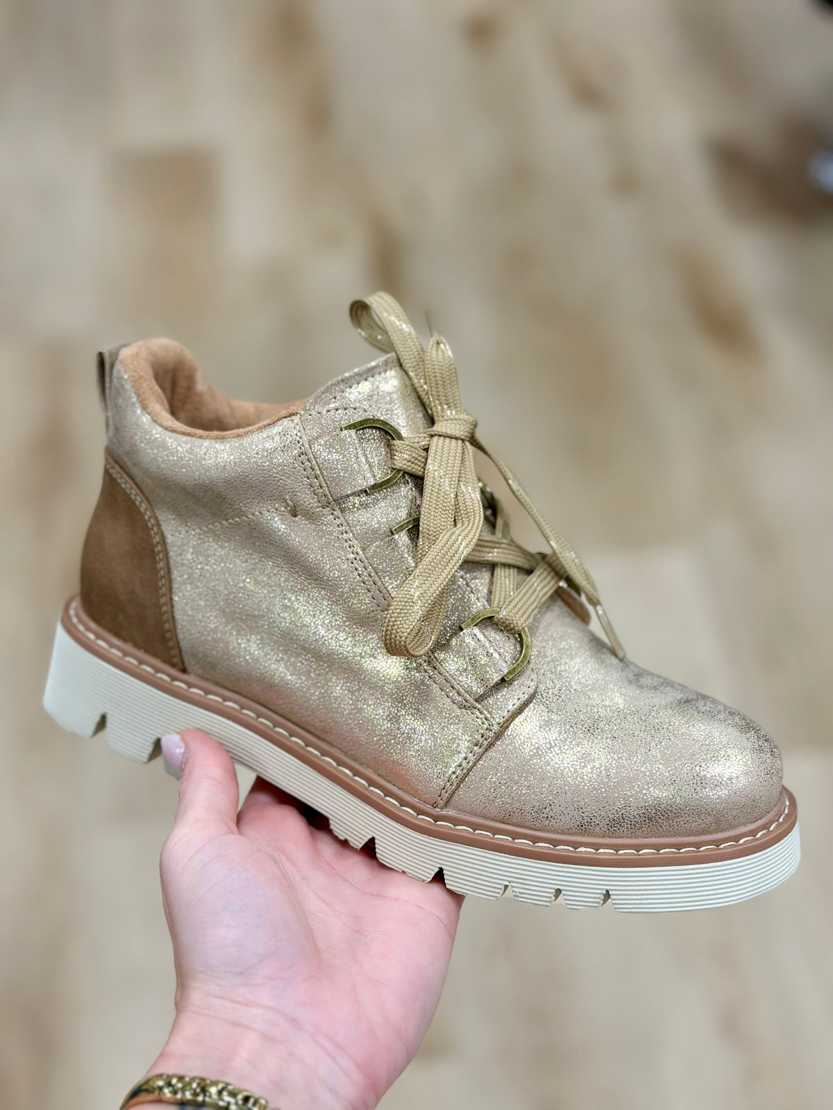 Corkys Campfire Booties Gold
