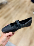 Shushop Anastsia Mary Jane Flat Black
