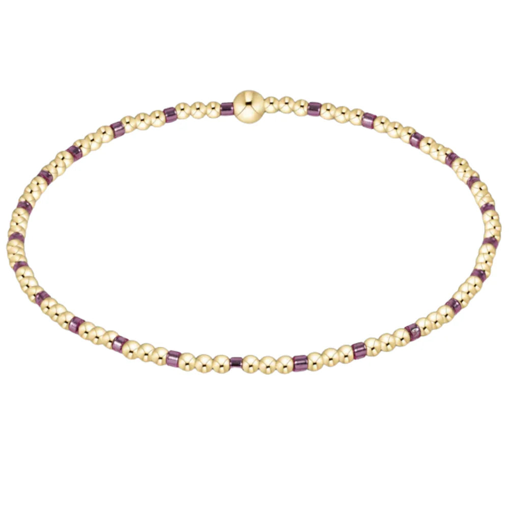E Newton Hope Sincerity Bracelet Pink Metallic