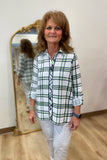 Multiples Button Front Hi Lo Top Multi