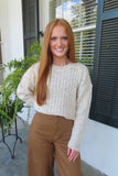 RD Style Adalina Crew Neck Pullover Sweater