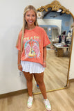 World Tour Stay Wild Graphic Tee Orange