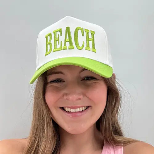 Lulu Mac Beach Cap Pistachio
