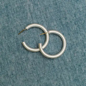 Michelle McDowell Cameron Earrings Silver