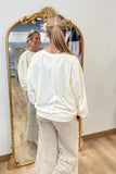 My Daisy Jane Lace Patch Top Ivory