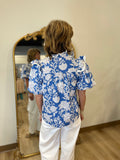 Floral Reverie Blouse Blue