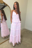 Soft Living Maxi Skirt Set Pink