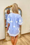 Springtime Stitch Embroidered Dress