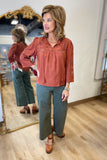 Another Love Samaya Blouse Caramel