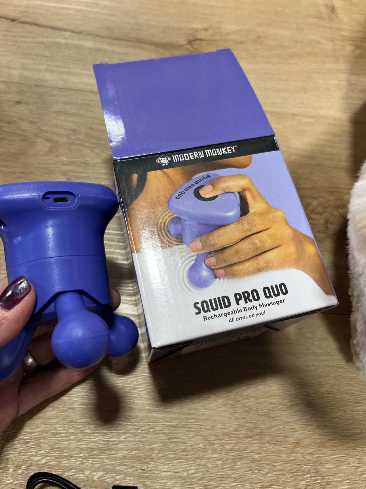 Modern Monkey Squid Pro Quo Rechargeable Body Massager
