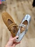 Corkys All Eyes on Me Camel Faux Suede