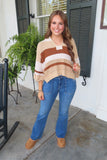 Extra Gravy Please V Neck Sweater