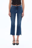 Bayeas Cropped Bootcut Jeans Diamonds