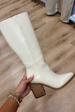Soda Women's Pointed Toe Knee Hi Boot