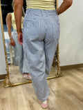 Barrel Pin Stripe Pants