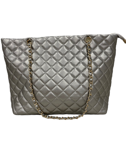 Quilted Classic Shopper 2-in-1 Tote  3 Colors Available