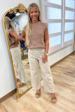 Go To Front Pocket Pants Stone