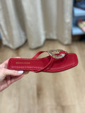 Kori Thong Sandals Red