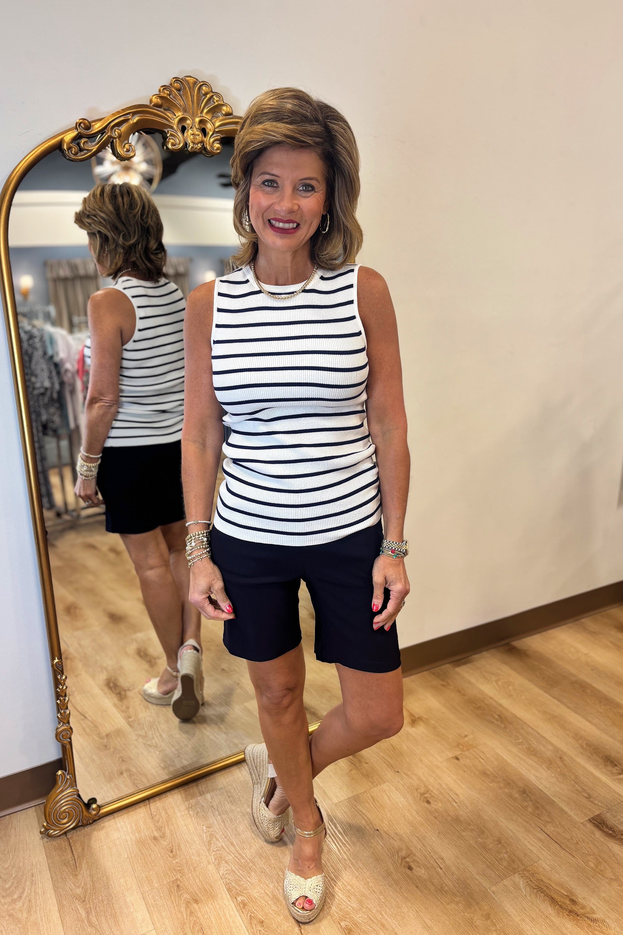 Charlie B Pull On Shorts Navy