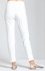 APNY pull On Ponte Pant White