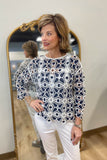 Charlie B Crochet Top Denim