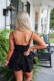 Cocktail Romper Black