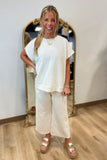 Set For Spring Pant Set Cream