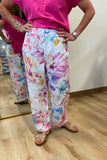 Renuar Floral Woven Pant