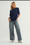 Joh Rackel Knit Tee Navy