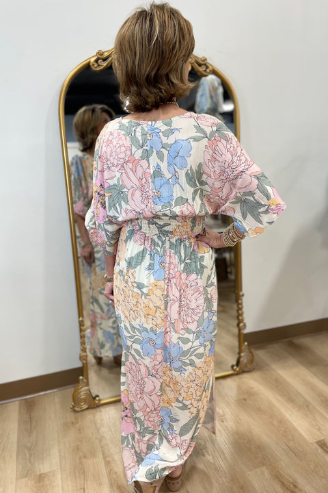 Charlie B Printed Maxi Dress Dahlia