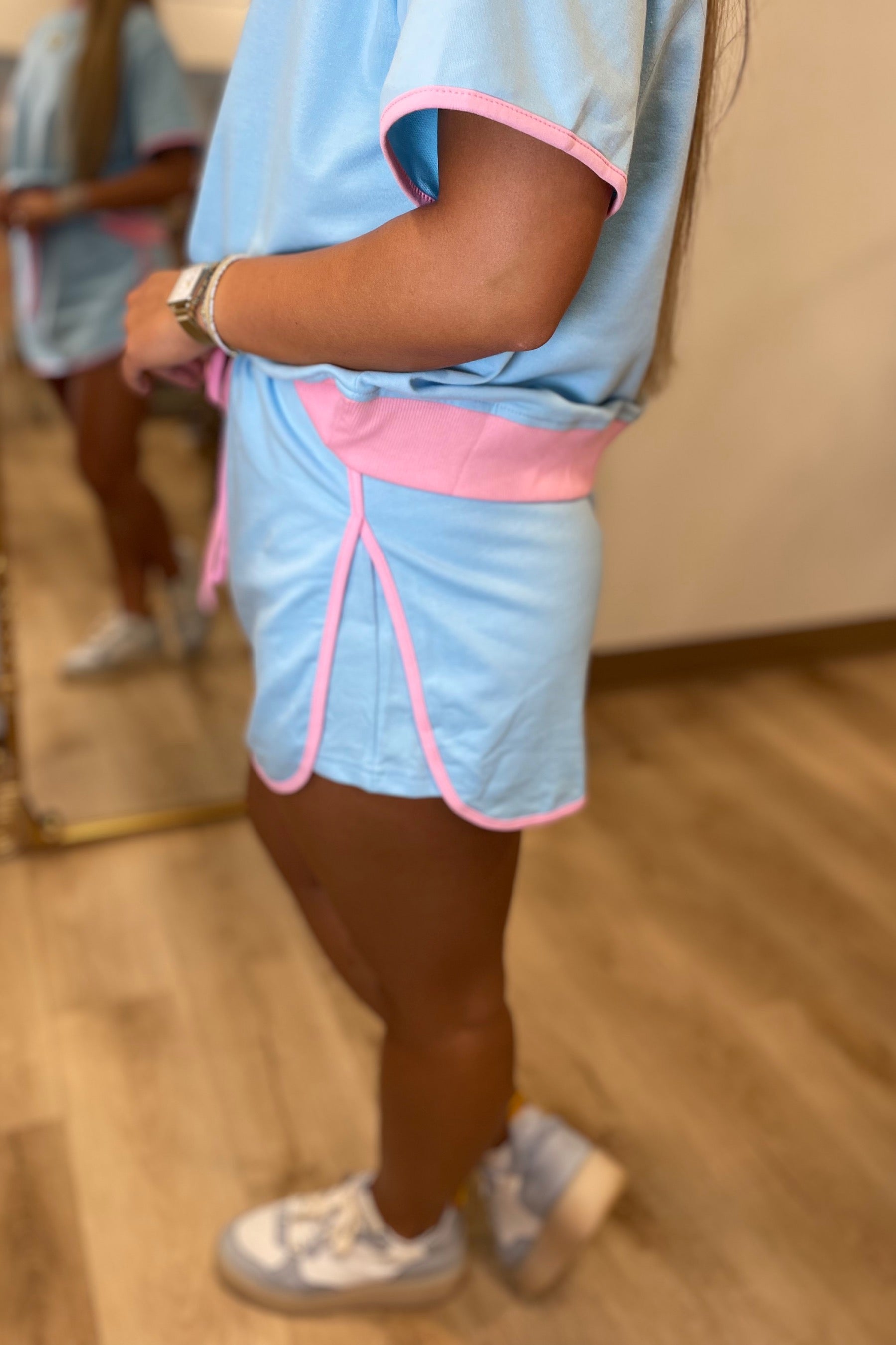 Summer Sport 2 Piece Set Blue