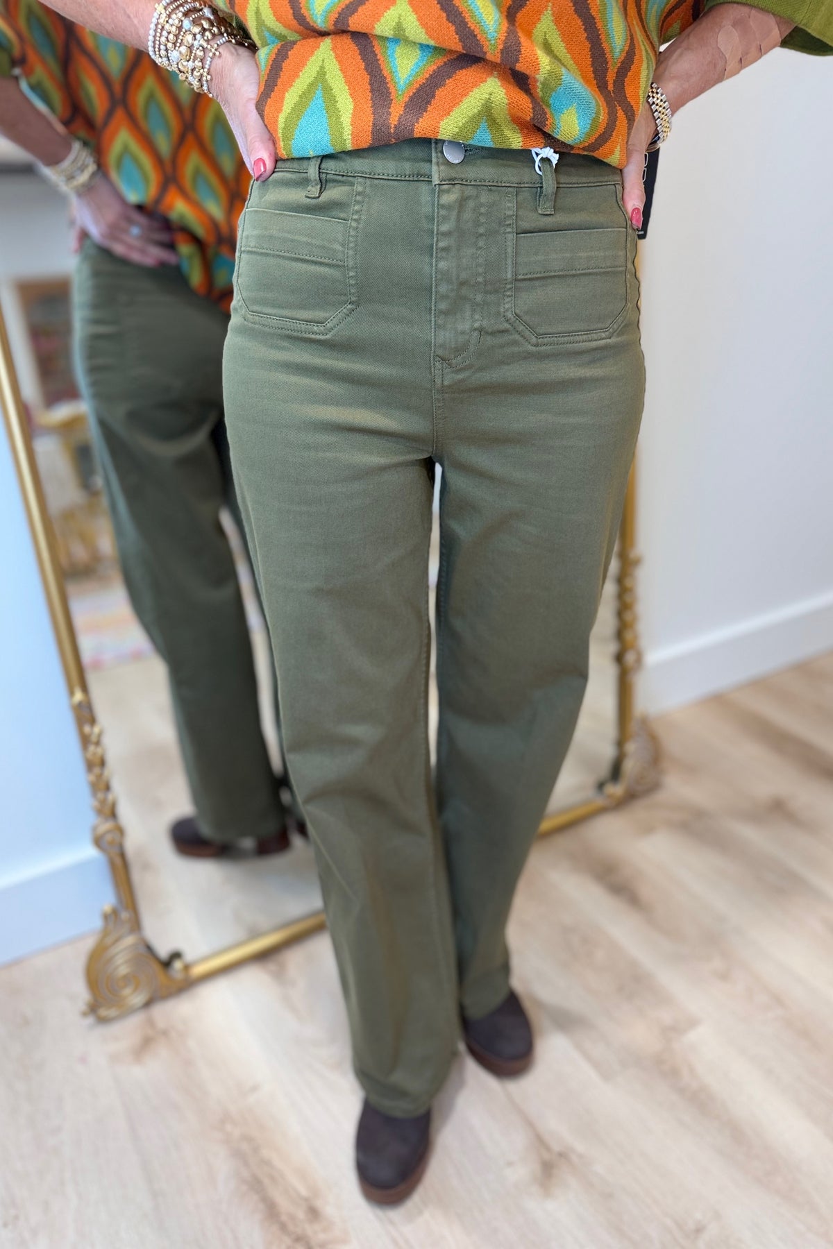 Dear John Holly Pants Olive Branch