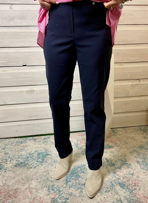 Robell Trousers Marie Navy