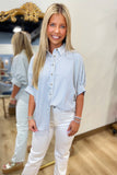 Everyday Ready Striped Blouse Blue