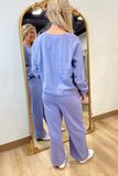Going Places 2 Piece Pant Set Periwinkle