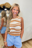 Neapolitan Cream Top Tan