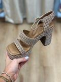 Matisse Alessia Platform Sandal Brown