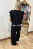 Sunburst Trim 2 Piece Set Black