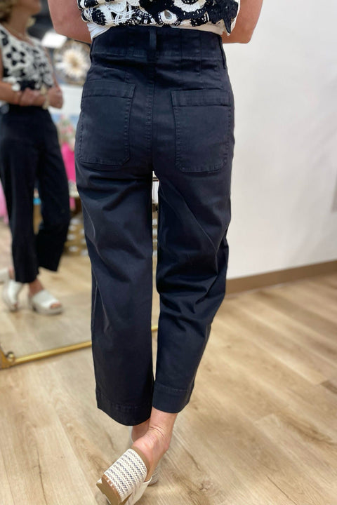 Renuar Woven Pant Black