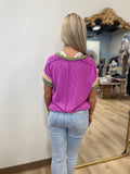 School Day Top Magenta