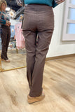 Multiples Flare Leg Pant Chocolate